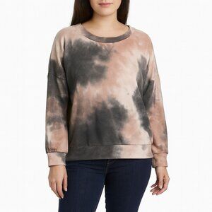 P & rose womens long sleeve crew neck pullover top size S